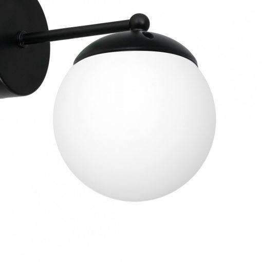 Wall lamp LIMA BLACK 1xE14