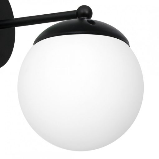 Wall lamp LIMA BLACK 1xE14