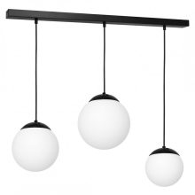 Pendant lamp LIMA BLACK 3xE14