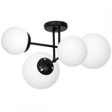 Ceiling  lamp LIMA BLACK 4xE14