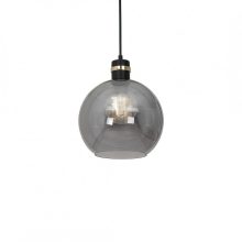 Pendant lamp OMEGA BLACK/GOLD 1xE27