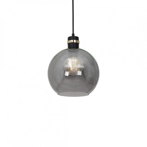 Pendant lamp OMEGA BLACK/GOLD 1xE27