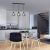 Pendant lamp OMEGA BLACK/GOLD 3xE27