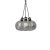 Pendant lamp OMEGA BLACK/GOLD 3xE27