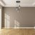 Pendant lamp OMEGA BLACK/GOLD 3xE27