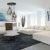 Pendant lamp OMEGA BLACK/GOLD 5xE27  Koło