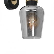 Wall lamp RICHMOND BLACK / GOLD 1xE27