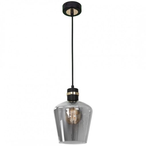 Pendant lamp RICHMOND BLACK / GOLD 1xE27