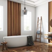 Pendant lamp RICHMOND BLACK / GOLD 1xE27