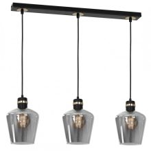 Pendant lamp RICHMOND BLACK / GOLD 3xE27  Listwa