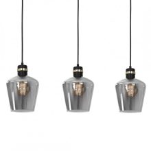 Pendant lamp RICHMOND BLACK / GOLD 3xE27  Listwa