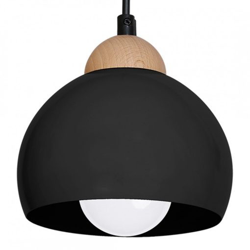 Pendant lamp DAMA BLACK 1xE27