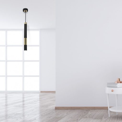 Pendant lamp DALLAS GOLD 1x miniGU10