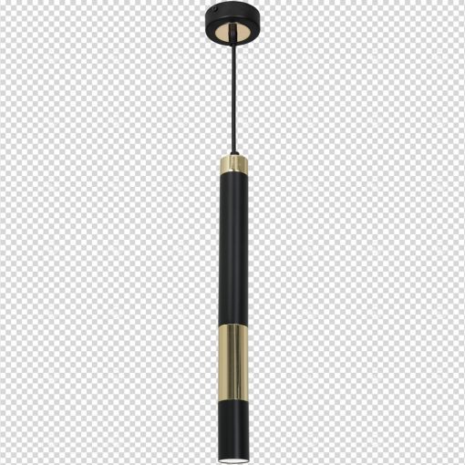 Pendant lamp DALLAS GOLD 1x miniGU10