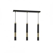 Pendant lamp DALLAS GOLD 3x miniGU10
