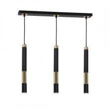 Pendant lamp DALLAS GOLD 3x miniGU10