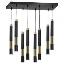 Ceiling  lamp DALLAS GOLD 8x miniGU10