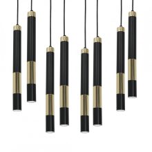 Ceiling  lamp DALLAS GOLD 8x miniGU10