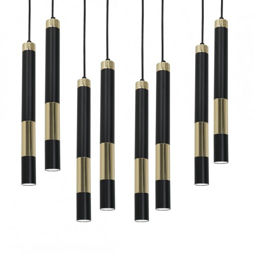 Ceiling  lamp DALLAS GOLD 8x miniGU10