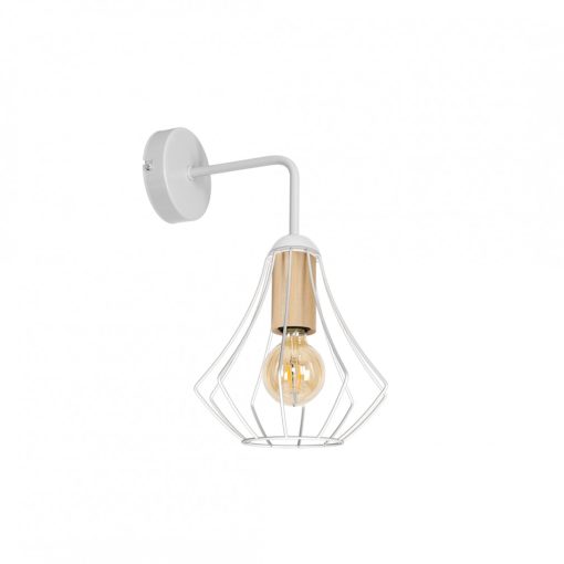 Wall lamp WILL WHITE 1xE27