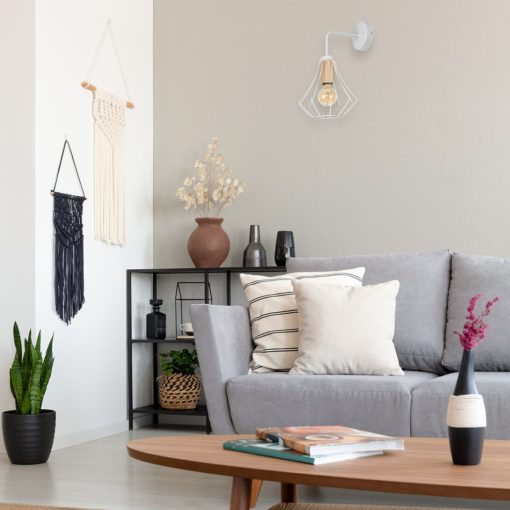 Wall lamp WILL WHITE 1xE27