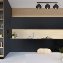 Ceiling  lamp DAMA BLACK 3xE27
