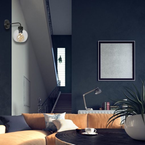 Wall lamp SOFIA CLEAR 1xE27