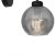 Wall lamp SOFIA SMOKED 1xE27