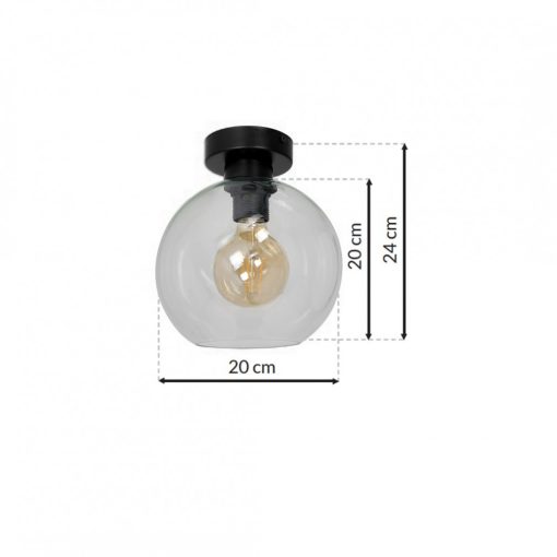 Ceiling  lamp SOFIA CLEAR 1xE27