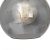 Ceiling  lamp SOFIA SMOKED 1xE27