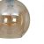 Pendant lamp SOFIA AMBER 1xE27