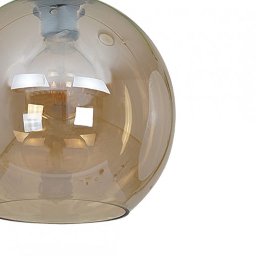Pendant lamp SOFIA AMBER 1xE27