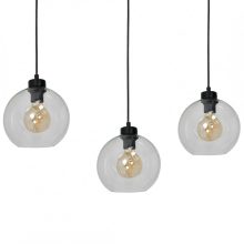 Pendant lamp SOFIA CLEAR 3xE27