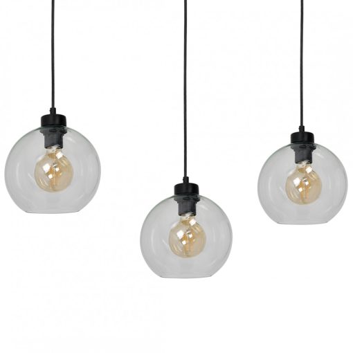 Pendant lamp SOFIA CLEAR 3xE27