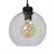 Pendant lamp SOFIA CLEAR 3xE27