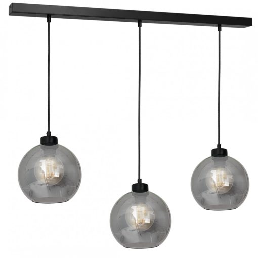 Pendant lamp SOFIA SMOKED 3xE27