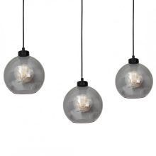Pendant lamp SOFIA SMOKED 3xE27