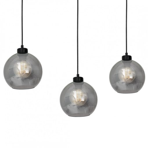 Pendant lamp SOFIA SMOKED 3xE27