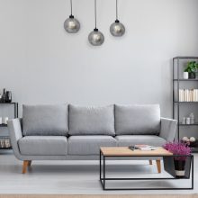 Pendant lamp SOFIA SMOKED 3xE27