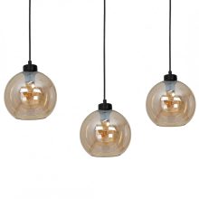 Pendant lamp SOFIA AMBER 3xE27