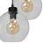Pendant lamp SOFIA CLEAR 3xE27