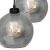 Pendant lamp SOFIA SMOKED 3xE27