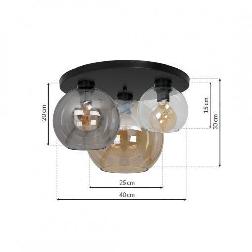 Ceiling  lamp SOFIA MIX 3xE27