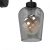 Wall lamp SANTIAGO SMOKED 1xE27