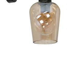 Wall lamp SANTIAGO AMBER 1xE27