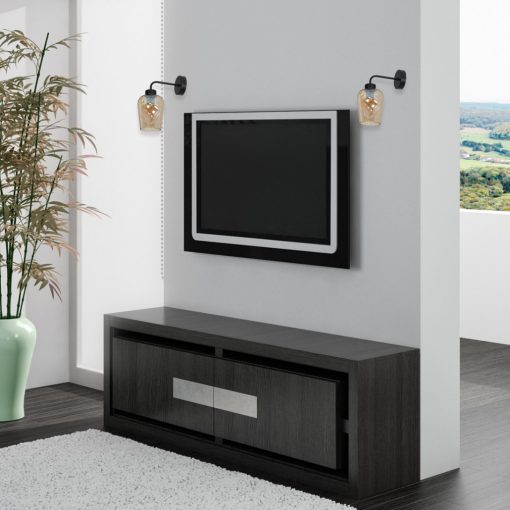Wall lamp SANTIAGO AMBER 1xE27