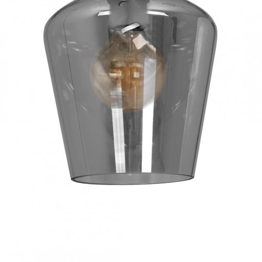 Ceiling  lamp SANTIAGO SMOKED 1xE27