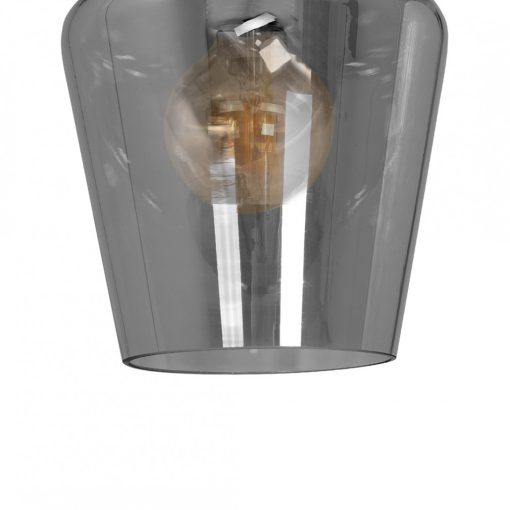 Ceiling  lamp SANTIAGO SMOKED 1xE27
