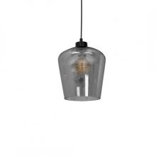 Pendant lamp SANTIAGO SMOKED 1xE27