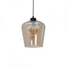 Pendant lamp SANTIAGO AMBER 1xE27